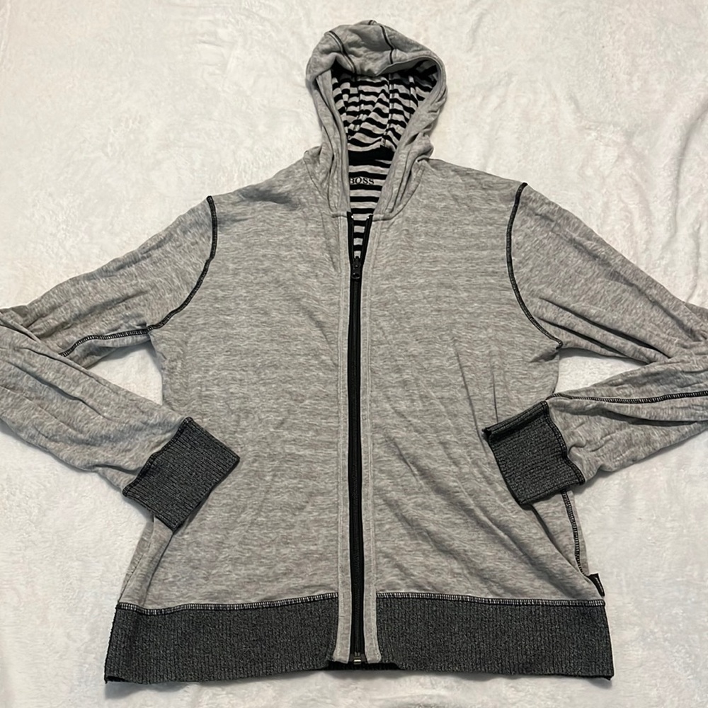 Hugo Boss reversible mens zip-up M